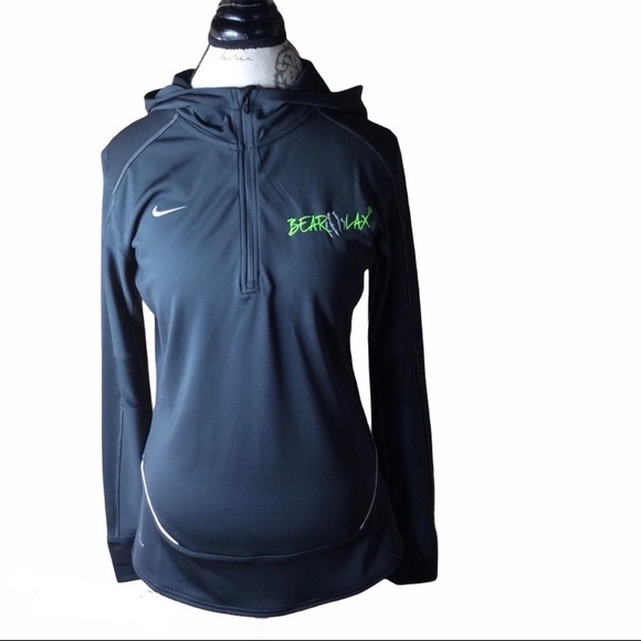 Nike BearLax Dri-Fit Training 1/4 Zip Hood… - Picture 1 of 9